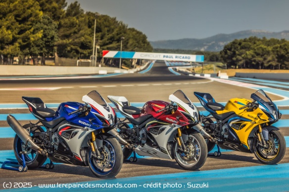 Sportive Suzuki GSX-R1000R 40e anniversaire Sportive Suzuki GSX-R1000R 40e anniversaire