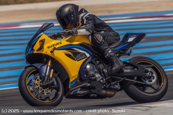 Sportive Suzuki GSX-R1000R 40e anniversaire Sportive Suzuki GSX-R1000R 40e anniversaire