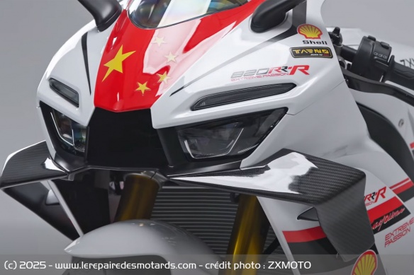 Int&eacute;ressante sur le papier, la 820RR est attendue pour 2026 en Chine