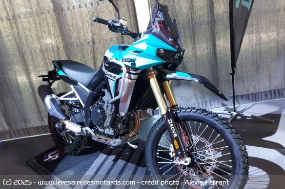 Kove lancera prochainement une 800X Rally plus off-road encore