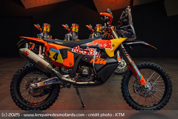 La KTM 450 Rally Replica Sanders Edition La KTM 450 Rally Replica Sanders Edition