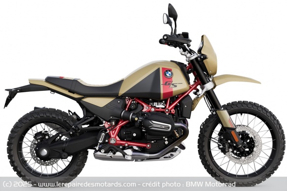 La variante Option 719 avec le pack Enduro