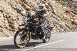 Le trail Royal Enfield Twin se montre de nouveau - Photo d'illustration
