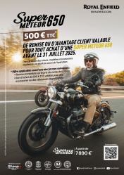 Promo sur la Royal Enfield Super Meteor 650