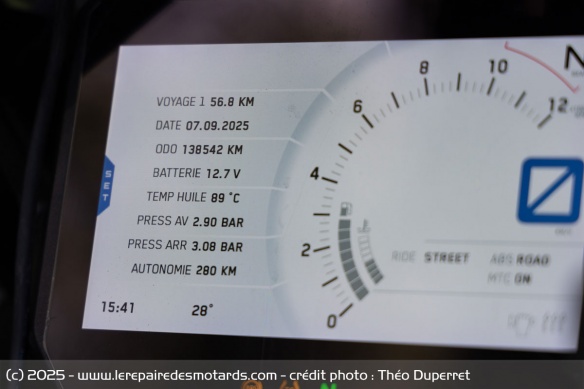 Nicolas a d&eacute;j&agrave; parcouru 138.542 km avec sa 1290 Super Adventure R