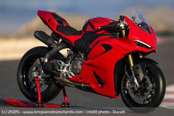 En 2025, Ducati va notamment pouvoir s'appuyer sur son nouveau moteur V2 En 2025, Ducati va notamment pouvoir s'appuyer sur son nouveau moteur V2