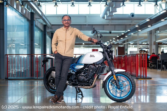 B. Govindarajan, Directeur Général d'Eicher Motors et PDG de Royal Enfield