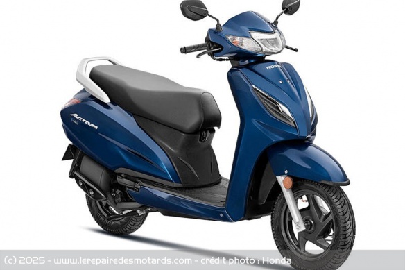 C'est un scooter indien, l'Activa, qui est le 500 millionième sorti des lignes de production C'est un scooter indien, l'Activa, qui est le 500 millionième sorti des lignes de production