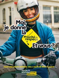 La S&eacute;curit&eacute; routi&egrave;re lutte contre l'agressivit&eacute; sur les routes