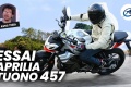 Essai roadster Aprilia Tuono 457