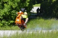 Record wheeling Vespa monoroue