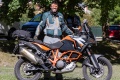 Un motard fran�ais aide usine KTM � bons choix