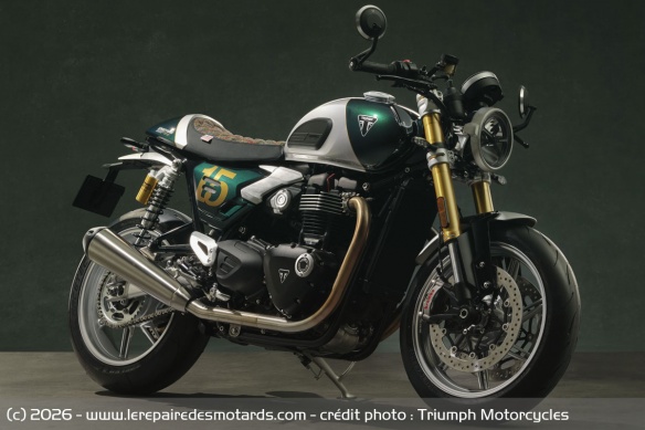 La Triumph Speed Twin 1200 Cafe Racer DGR Edition