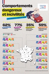 Les comportements dangereux et incivilit&eacute;s selon les pays