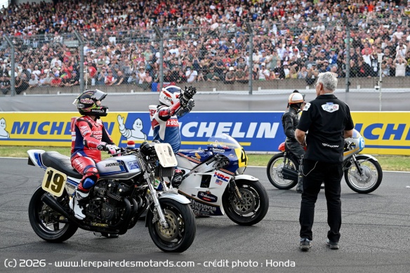 Carrasco et Spencer lors du Grand Prix de France