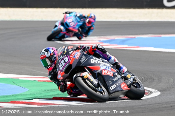 Triumph est fournisseur du Moto2 depuis 2019 et au moins jusqu'en 2029