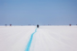 Bonneville se pr&eacute;pare au retour des motos - Cr&eacute;dit photo : Jean Turner
