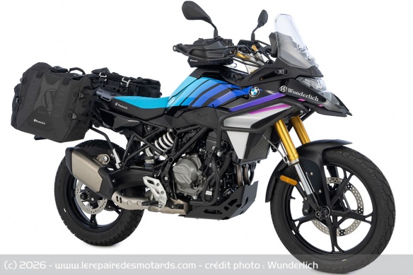Wunderlich &eacute;quipe la BMW F450GS