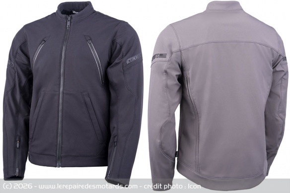 Blouson moto Icon Merc3 Blouson moto Icon Merc3