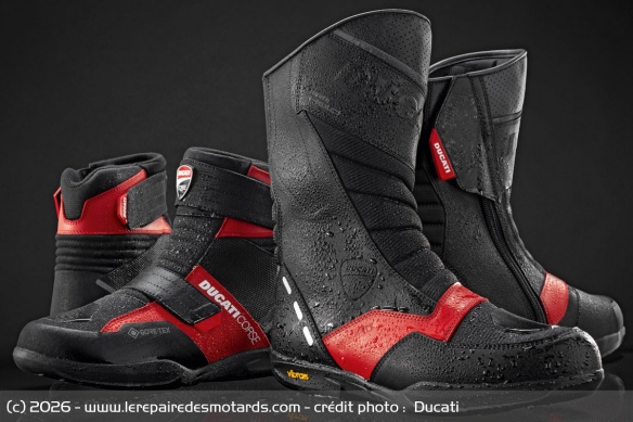 Les baskets Ducati Corse City C3 et les bottes Strada C4 Les baskets Ducati Corse City C3 et les bottes Strada C4