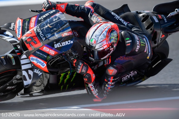 Le Pista GP R3 est d&eacute;sormais utilis&eacute; par Bezzecchi et les autres pilotes de Grands Prix