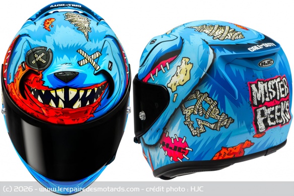 Casque HJC RPHA 12 Mr Peeks