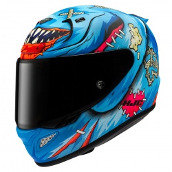 Casque int&eacute;gral HJC RPHA 12 Mr Peeks