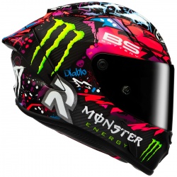 Casque int&eacute;gral HJC RPHA1 v2 Carbon Funky Diablo