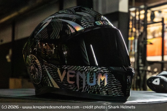 Casque int&eacute;gral motos Shark D-Skwal 3 Venum