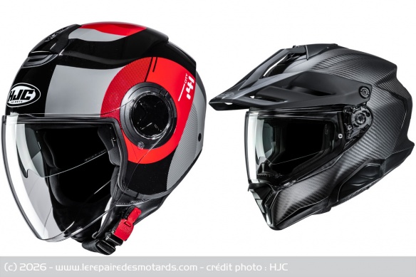 Casques HJC i41 et RPHA 60 Carbon