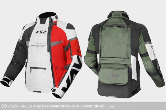 Veste adventure LS2 X-Master