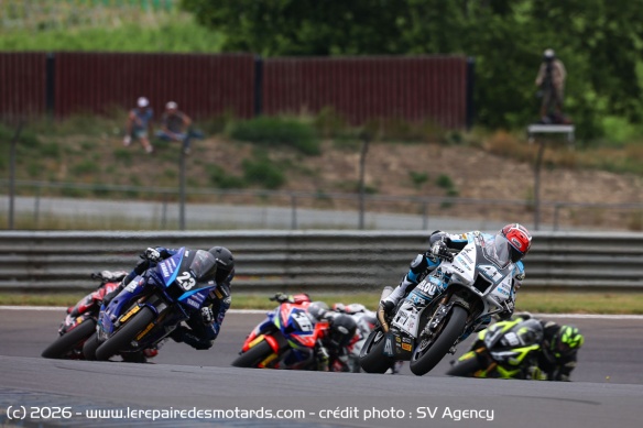 Troisi&egrave;me doubl&eacute; en trois &eacute;preuves pour Gines en Supersport