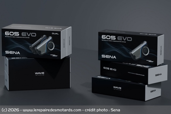 L'intercom 60S EVO va inaugurer la technologie Sound by Bose chez Sena