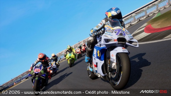 Adaptation officielle des Grands Prix, MotoGP 26 est disponibles sur toutes les plateformes