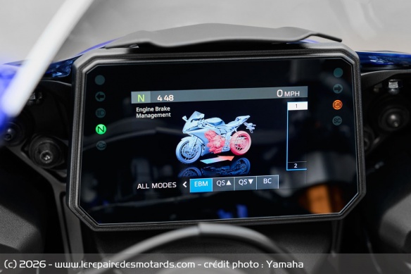 La Yamaha R7 d&eacute;barque en concessions