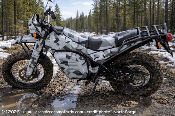 NorthForge promet moto fonctionnant dans des conditions arctiques