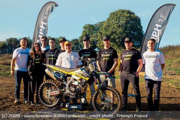Le Team Triumph Sand Sifam va participer au Championnat de France des Sables Le Team Triumph Sand Sifam va participer au Championnat de France des Sables