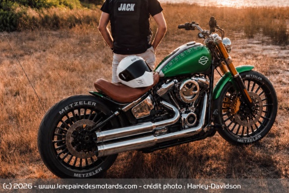 La Breakout de Jack NBC et Harley-Davidson Legnano