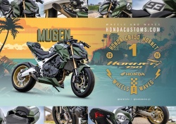 La pr&eacute;pa Hornet Mugen remporte le Honda Custom 2026