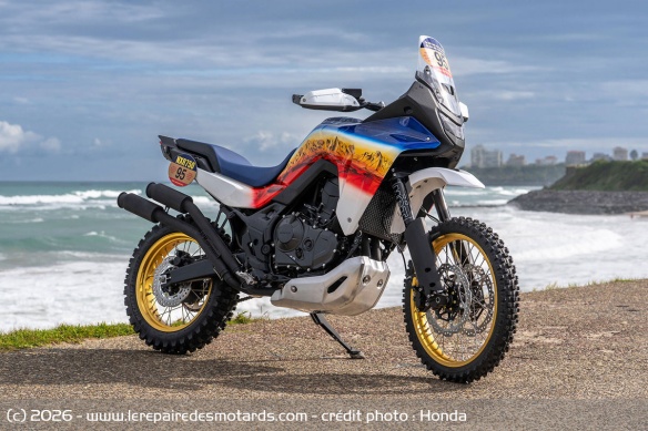 40th Anniversary '86 Dakar Tribute - Honda UK x CJ Ball