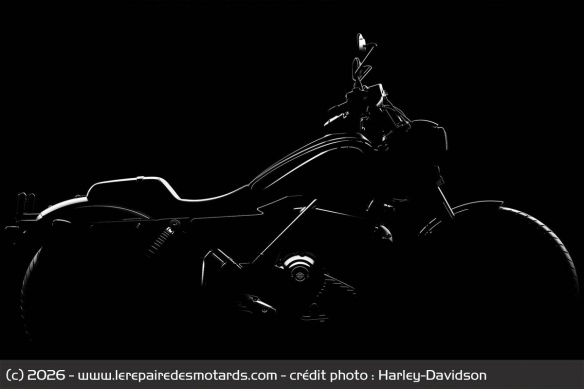 La ligne de la future Harley-Davidson Sprint 440 La ligne de la future Harley-Davidson Sprint 440