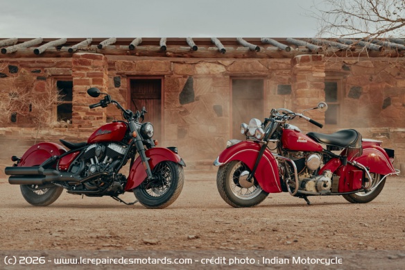 Les Indian Chief d'hier et d'aujourd'hui