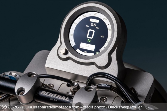 Moto &eacute;lectrique Blacksheep One