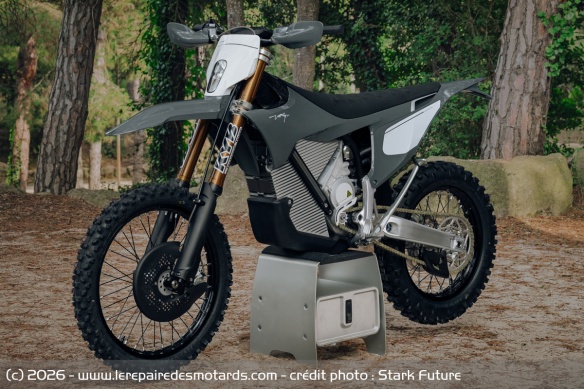 Moto &eacute;lectrique Stark VARG EX Factory Edition