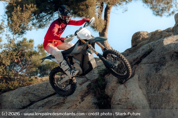 Moto &eacute;lectrique Stark VARG EX Factory Edition