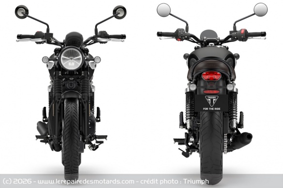 Néo-rétro Triumph Bonneville T40 Black Néo-rétro Triumph Bonneville T40 Black