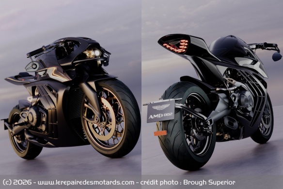 Roadster Aston Martin X Brough Superior AMB 002