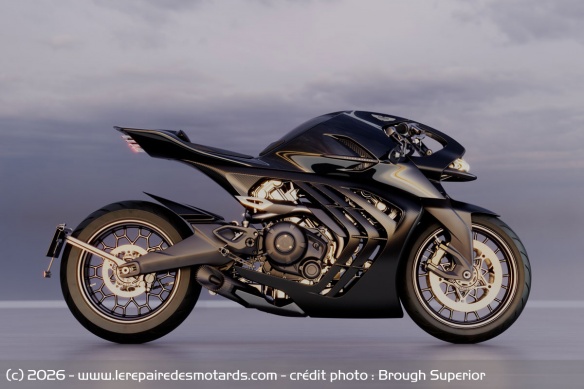 Roadster Aston Martin X Brough Superior AMB 002