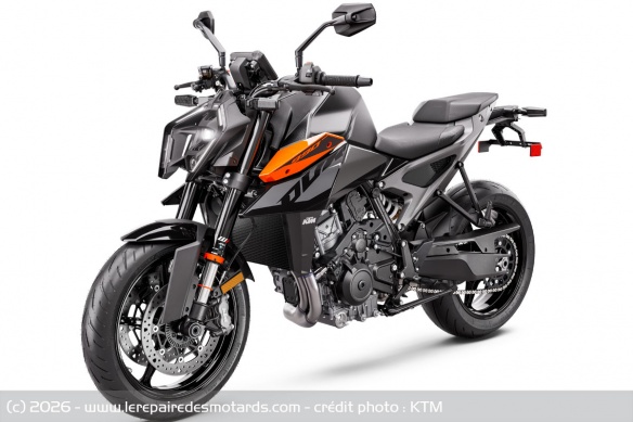 La future 790 adopte un style plus proche de celui de la 990 Duke La future 790 adopte un style plus proche de celui de la 990 Duke