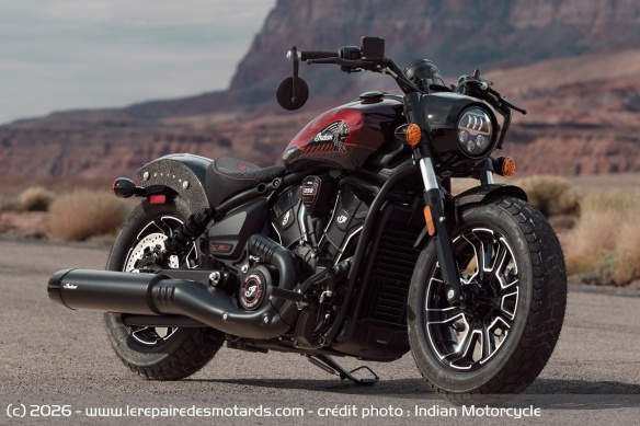 Série limitée Indian Scout Bobber 125e Anniversaire Série limitée Indian Scout Bobber 125e Anniversaire